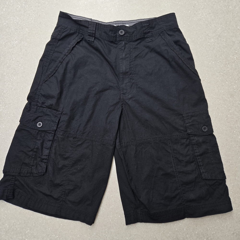 Men's Black Cargo Shorts